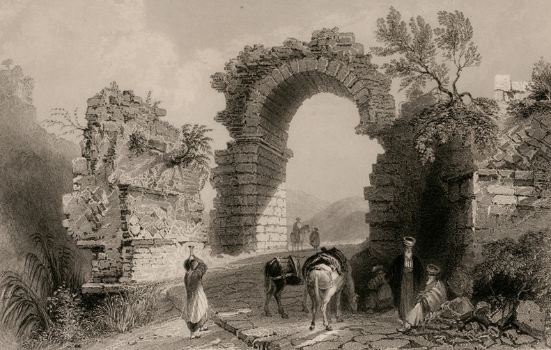 The Cilician Gates, John Carne, 1836.